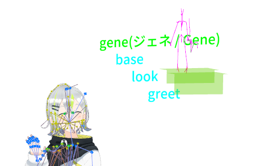 bone debug displays list of motion aliases in priority order